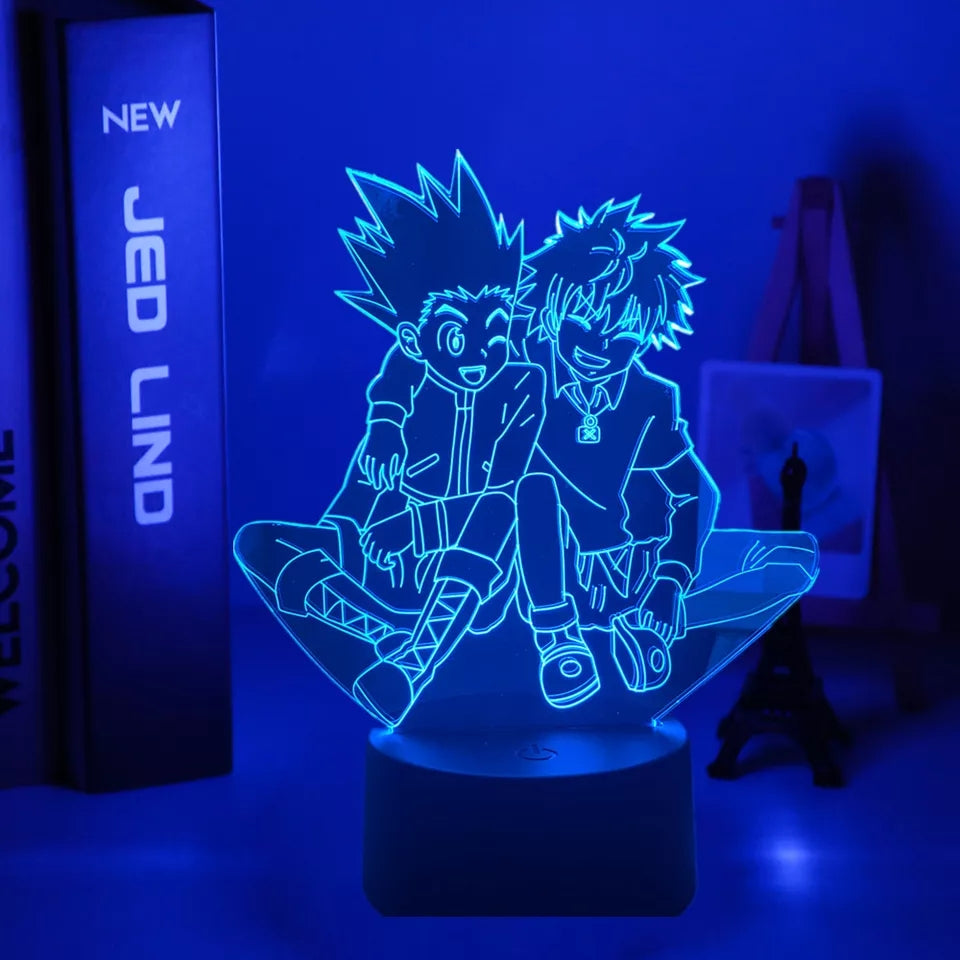 Hunter X hunter veilleuse 16 couleurs lampe led avec telecommande collection manga