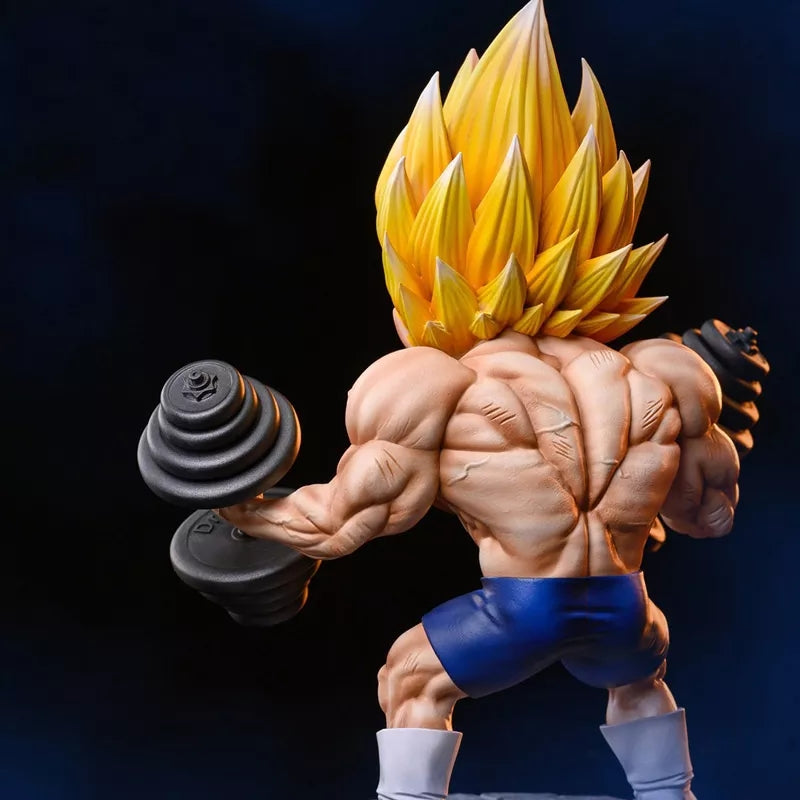 Dragon ball figurine vegeta musclé statuette decoration