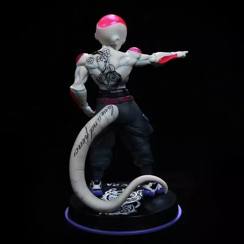 Dragon ball figurine freezer gangster hip hop tatoué 26cm