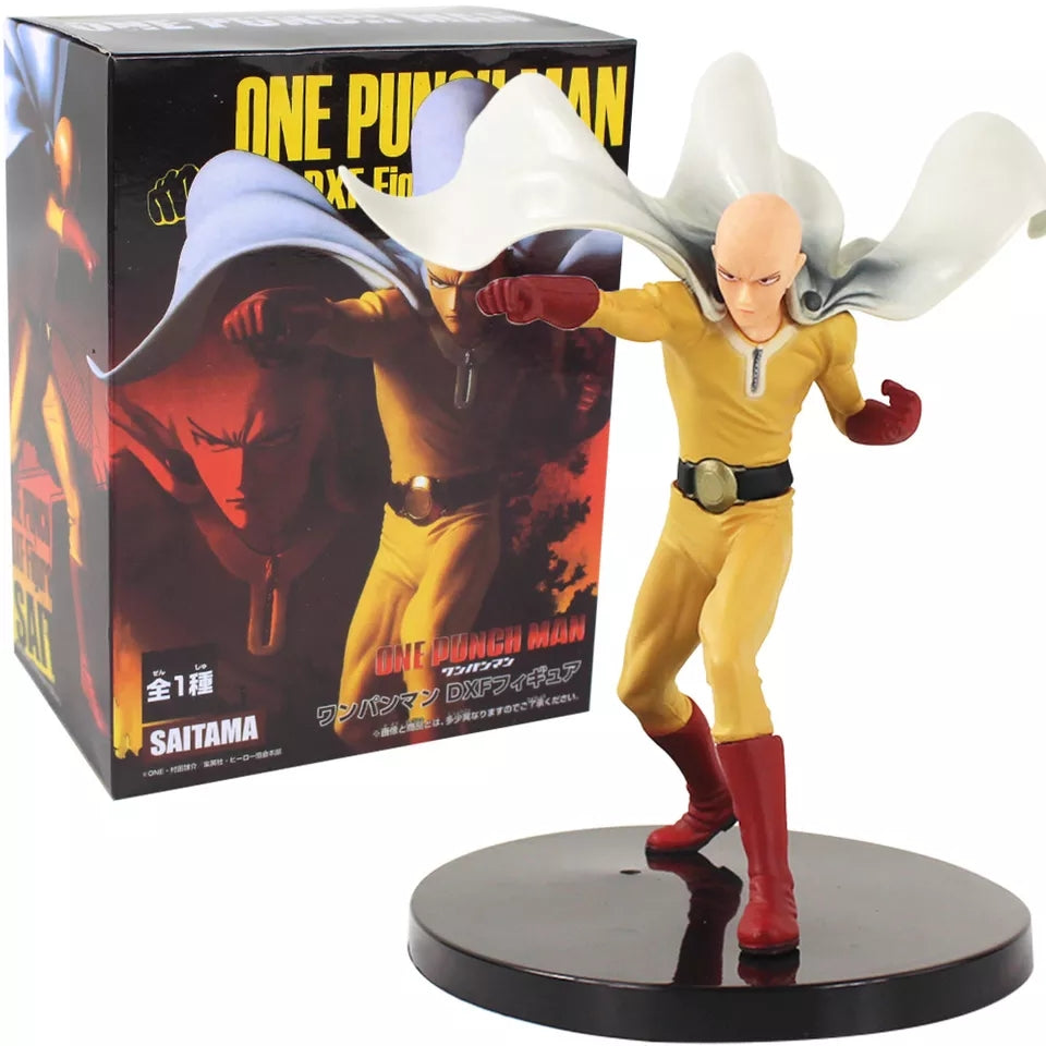 One punch man figurine saïtama 19cm statuette collection manga