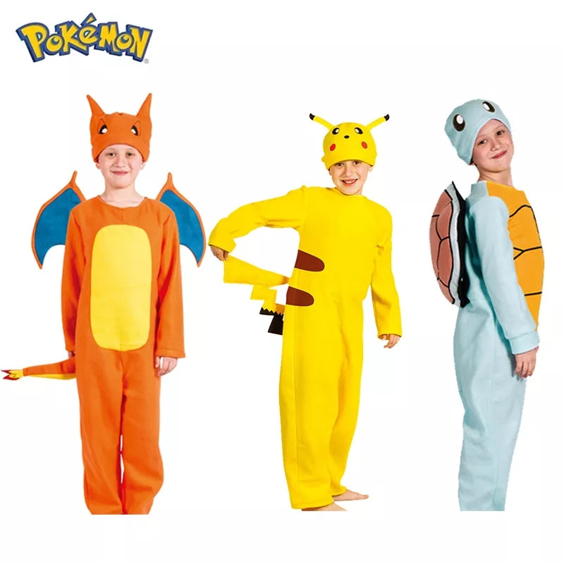 Pyjama pokemon cosplay pikachu deguisement dracaufeu carapuce