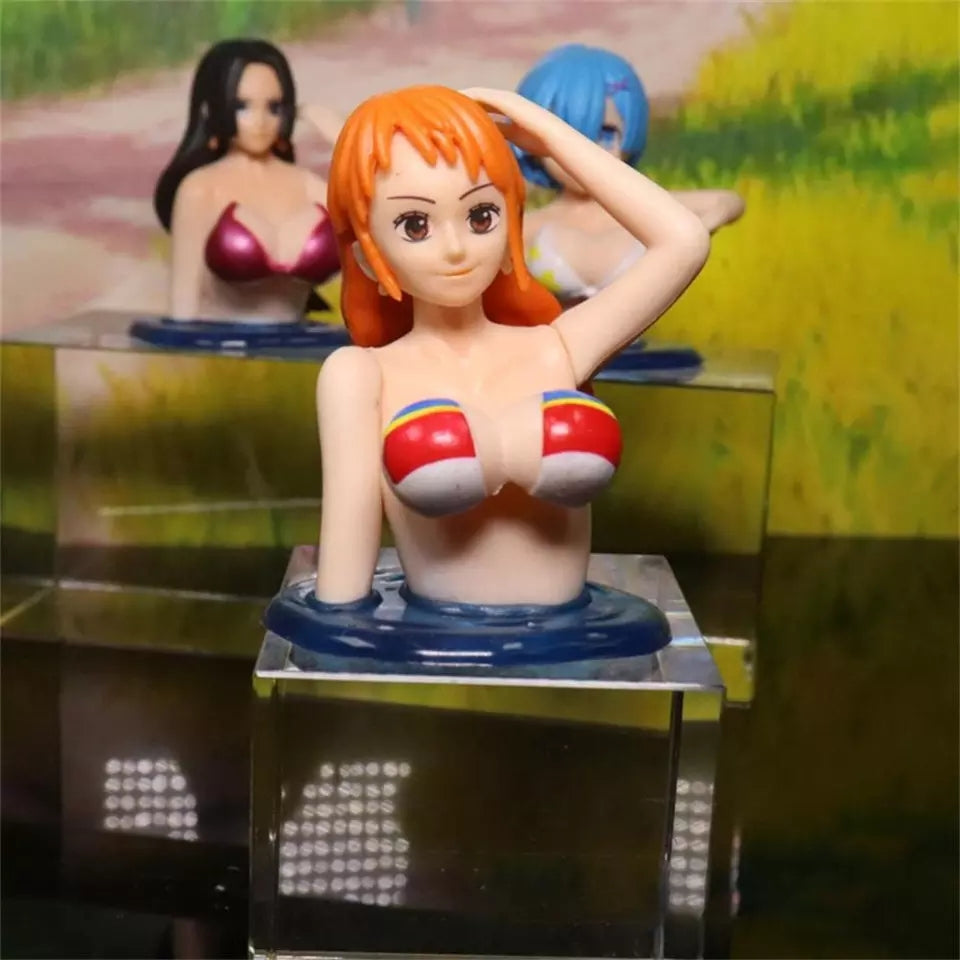 Figurine poitrine vibrante one piece