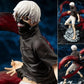 Tokyo ghool figurine ken kaneki statuette collection manga tete interchangeable 24cm