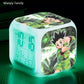 Reveil Hunter X Hunter led 7 couleurs fonction thermometre