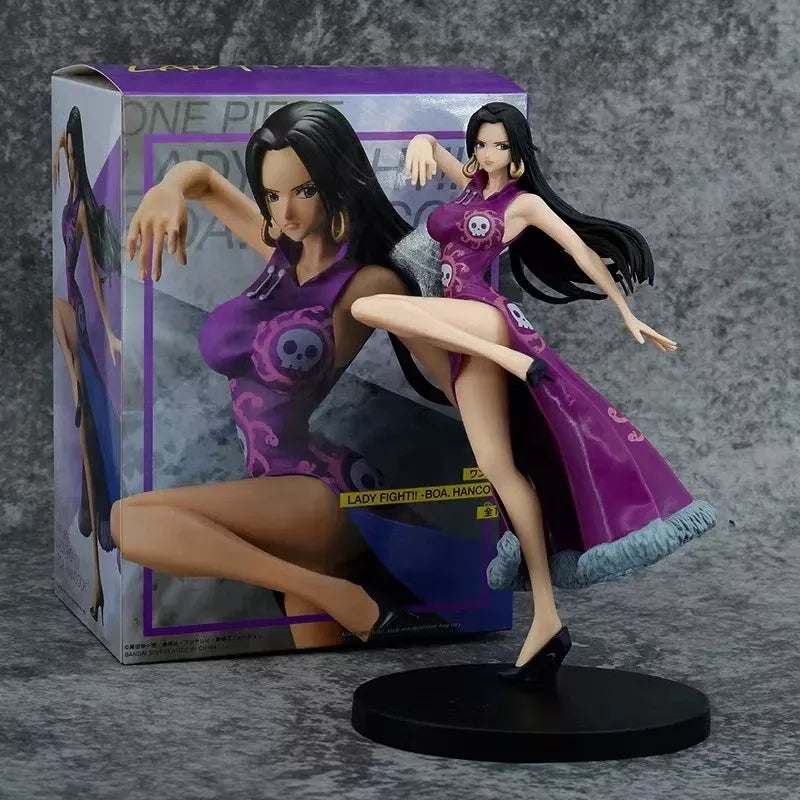 One piece figurine boa hanckok 20cm