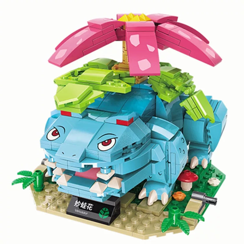 Pokemon lego bloc de construction dracaufeu mewtew tortank ou florizard