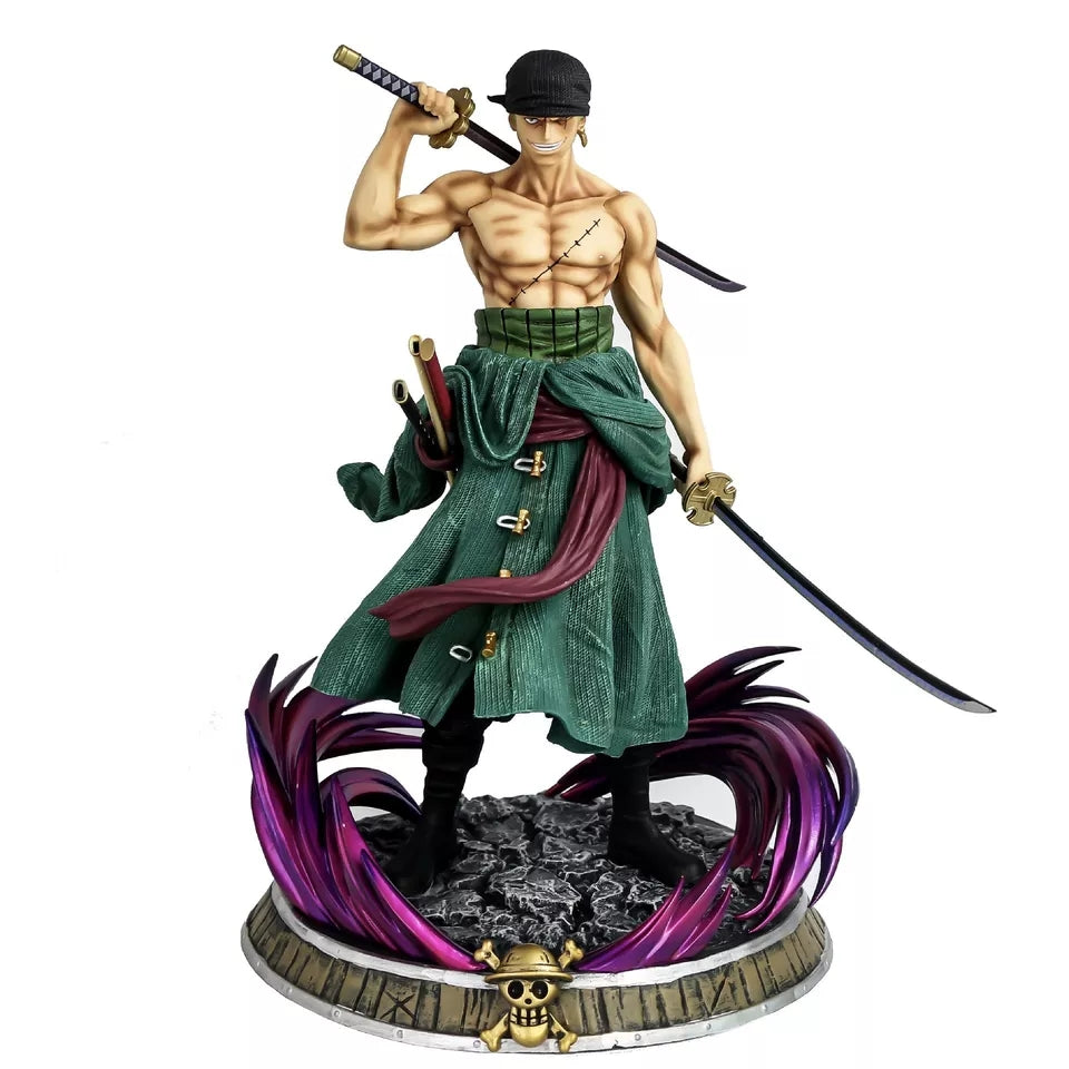 One piece figurine zoro roronoa de luxe 35cm