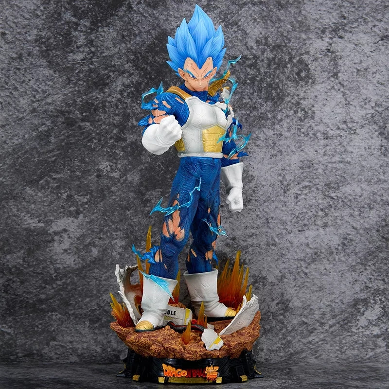 Figurine dragon ball statuette de luxe vegeta 55cm