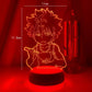 Hunter X hunter veilleuse 16 couleurs lampe led avec telecommande collection manga motif kirua