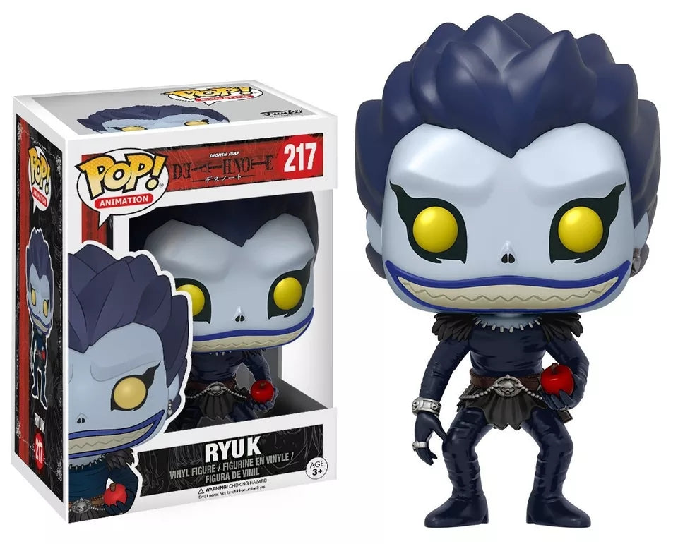 Funko pop ryuk pop animation death note 217 ou L avec cake 219