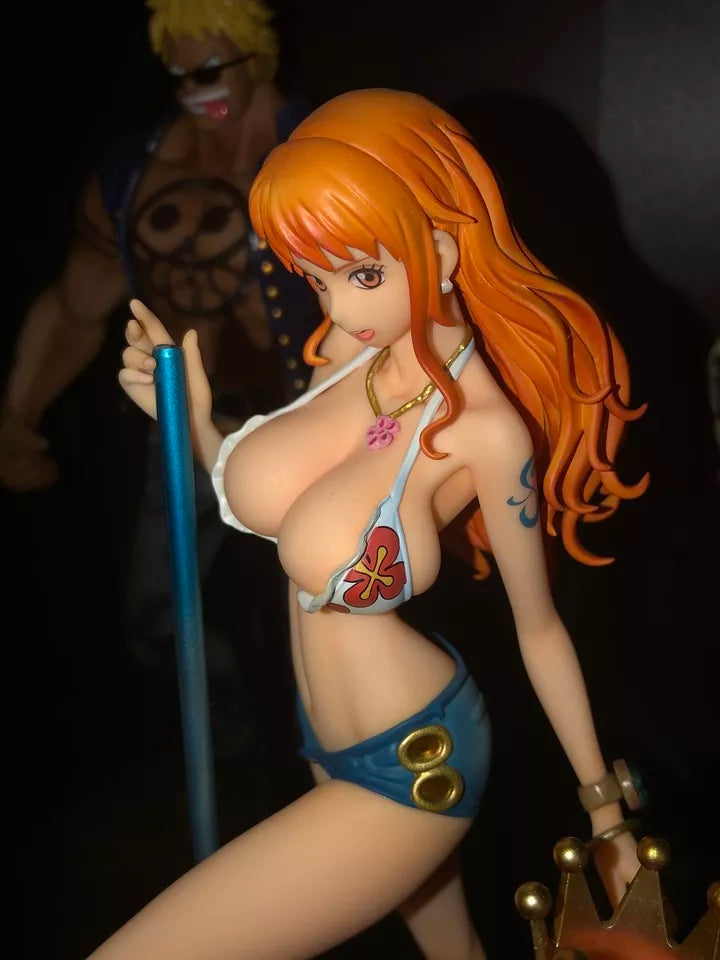 One piece Figurine sexy nami pole dance 23cm