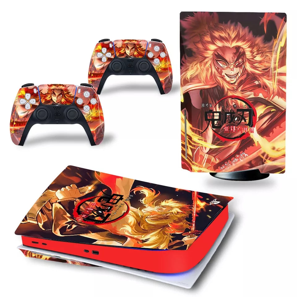 Skin Ps5 manga autocollant vynile pour manette et console