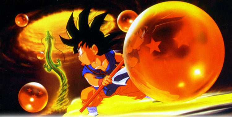 Coffret 7 boules de cristal dragon ball