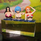 Figurine poitrine vibrante one piece