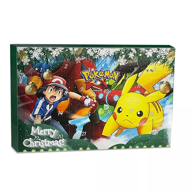 Pokemon calendrier de l'avent avec 24 figurines a decouvrir