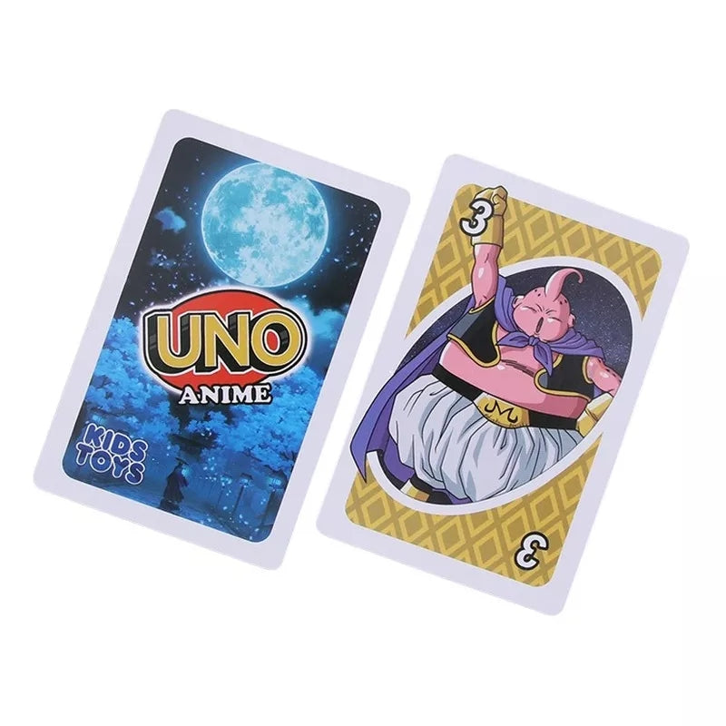 Uno manga dragon ball one piece naruto demon slayer jeux de cartes