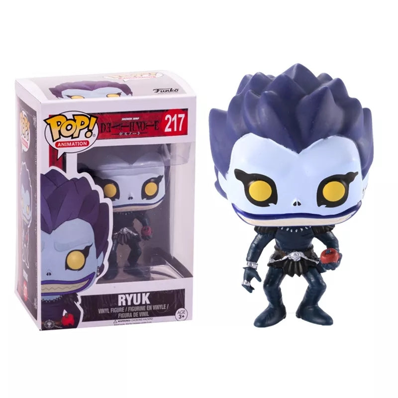 Funko pop ryuk pop animation death note 217 ou L avec cake 219