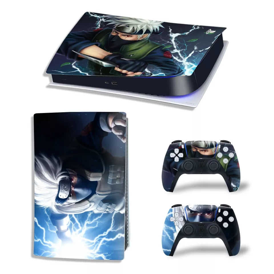 Skin naruto pour playstation 5 autocollant vinyle pour manette et console