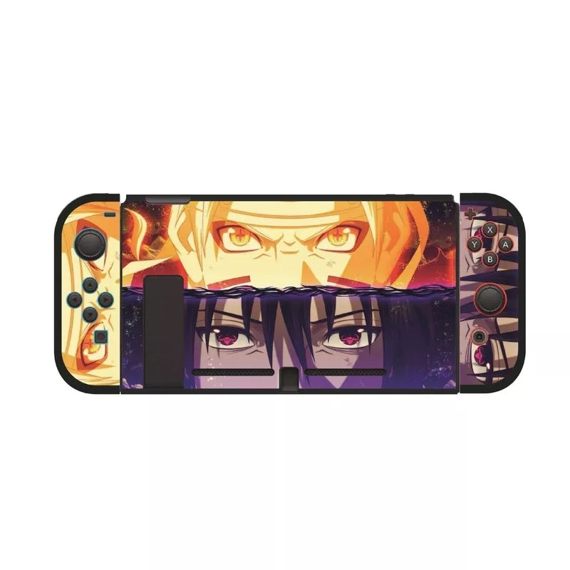 Naruto coque souple pour nintendo switch et protege joy con