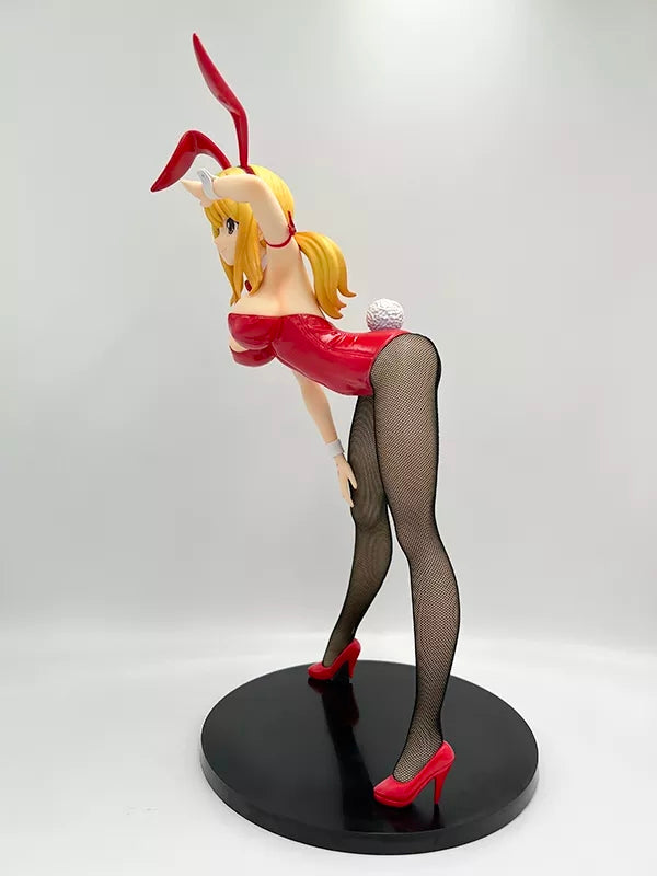 Fairy tail figurine sexy lucy heartfila statuette decoration collection manga