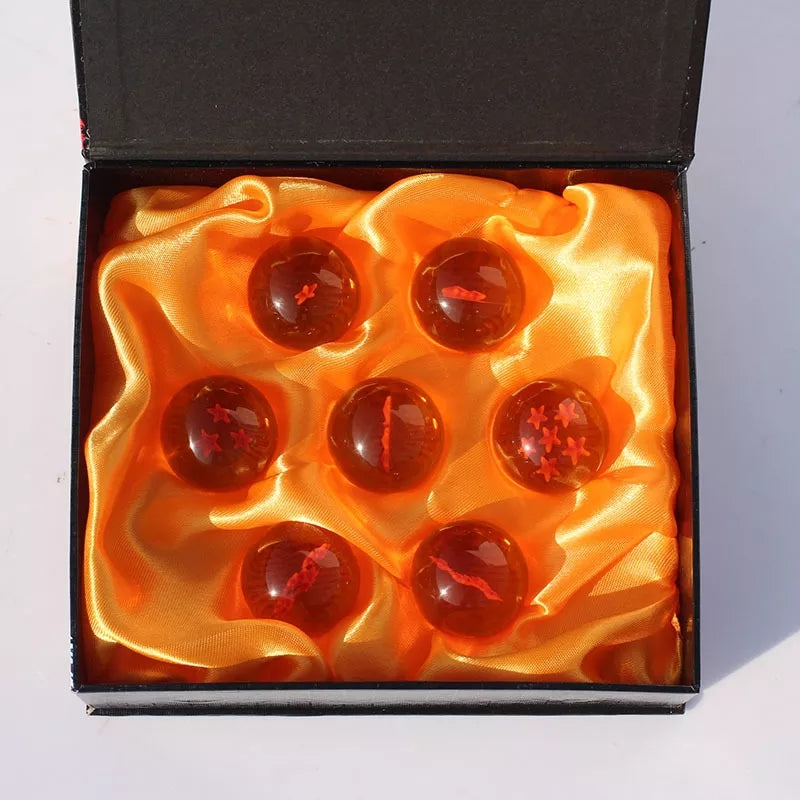 Coffret 7 boules de cristal dragon ball