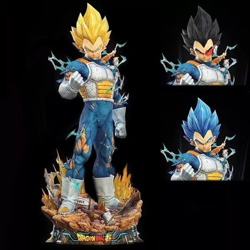 Figurine dragon ball statuette de luxe vegeta 55cm