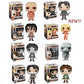 Funko pop l'atraque des titans figurine levi eren ou mikasa