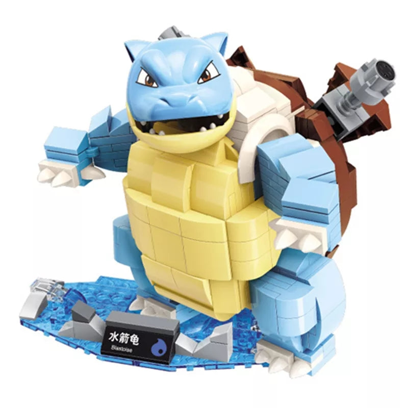 Pokemon lego bloc de construction dracaufeu mewtew tortank ou florizard