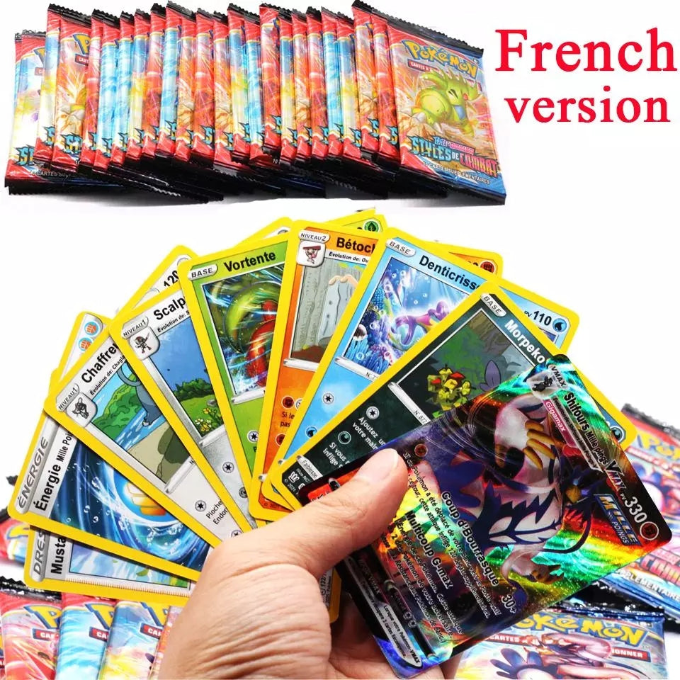 Carte pokemon pack booster complet scéllé 36 sachets de 10 cartes versions francaises