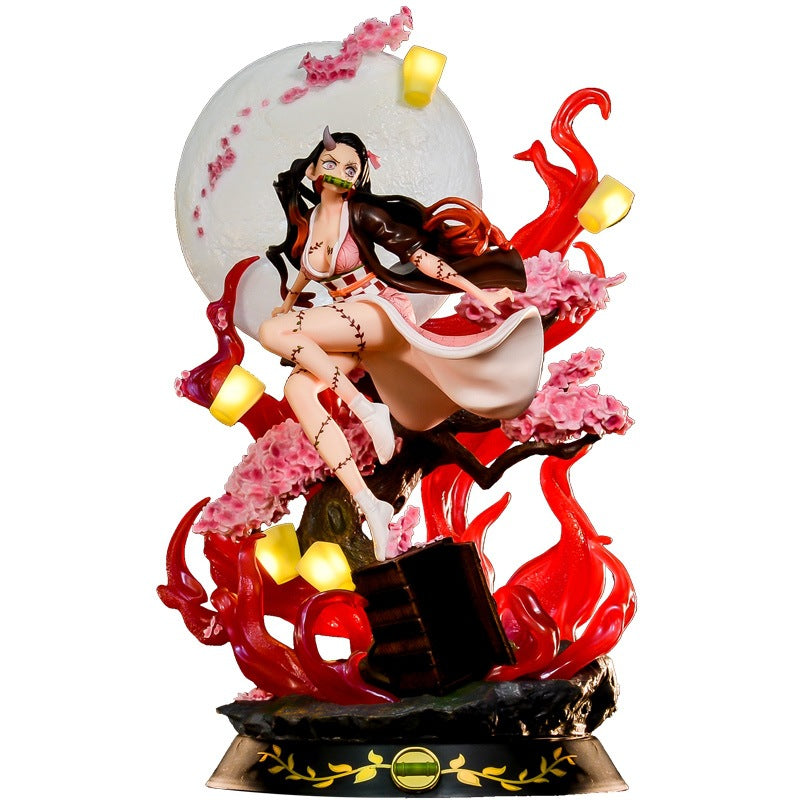 Demon slayer figurine nezuko kamado 31cm