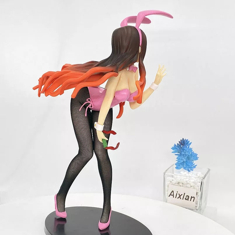 Figurine nezuko sexy statuette costume lapin demon slayer 25 cm