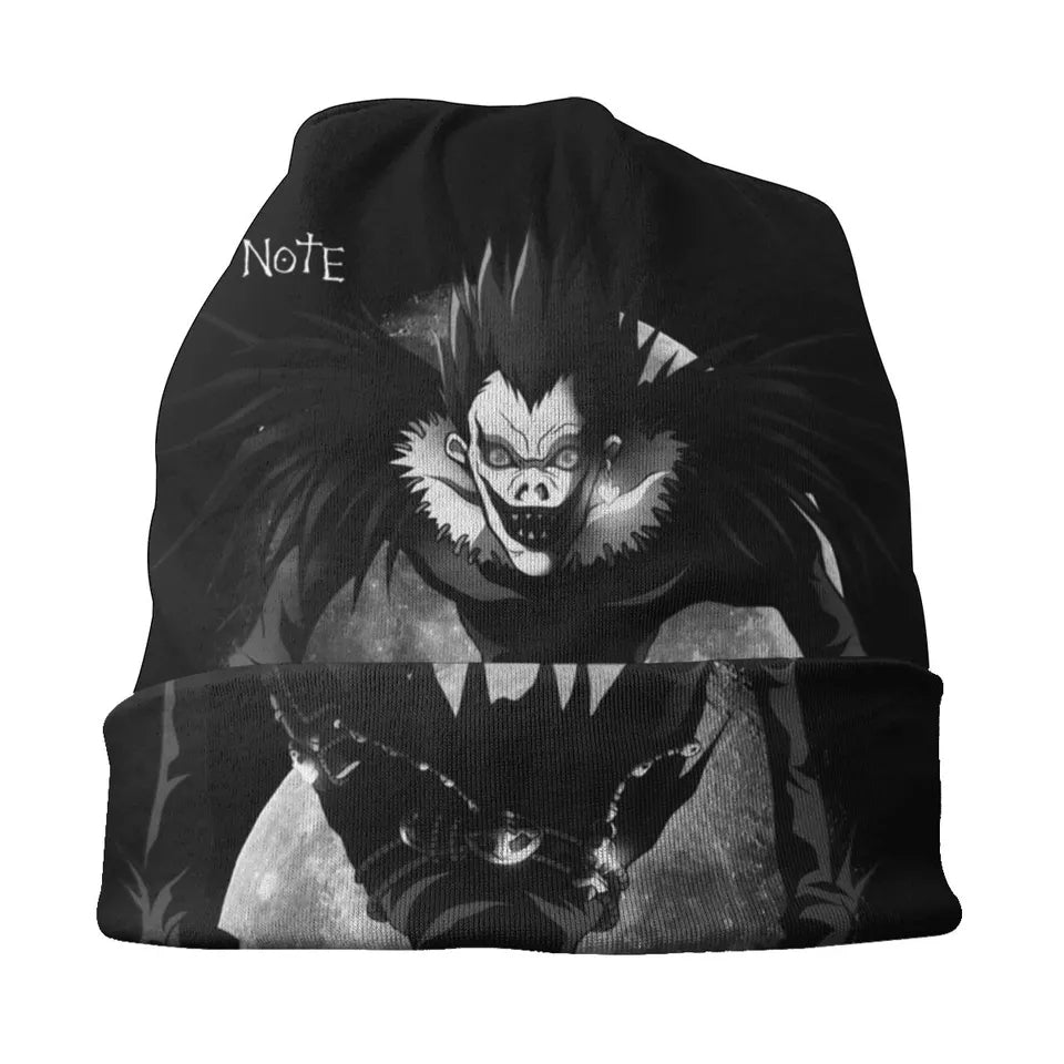 Bonnet Death Note sport hiver modèle ryuk 