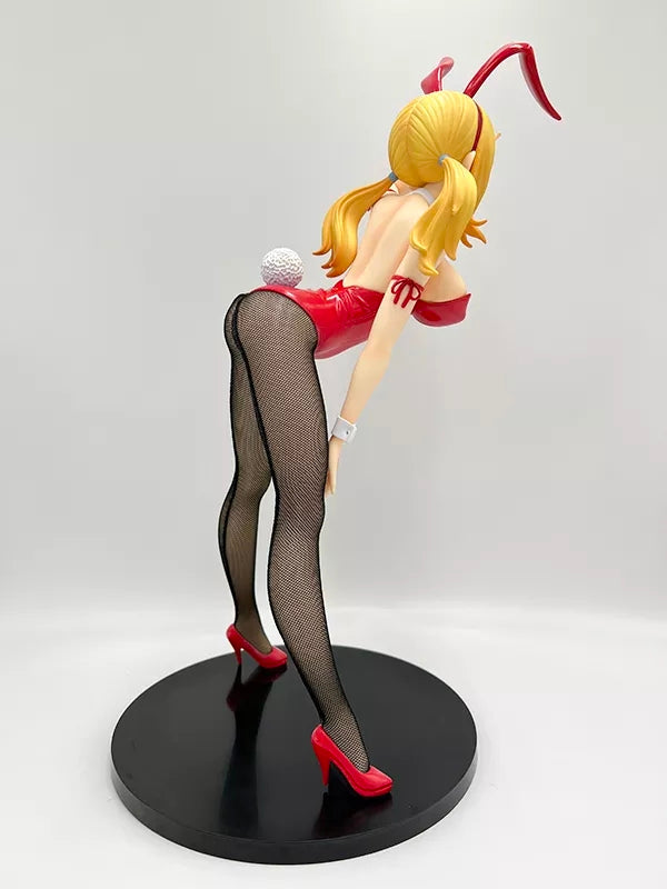 Fairy tail figurine sexy lucy heartfila statuette decoration collection manga