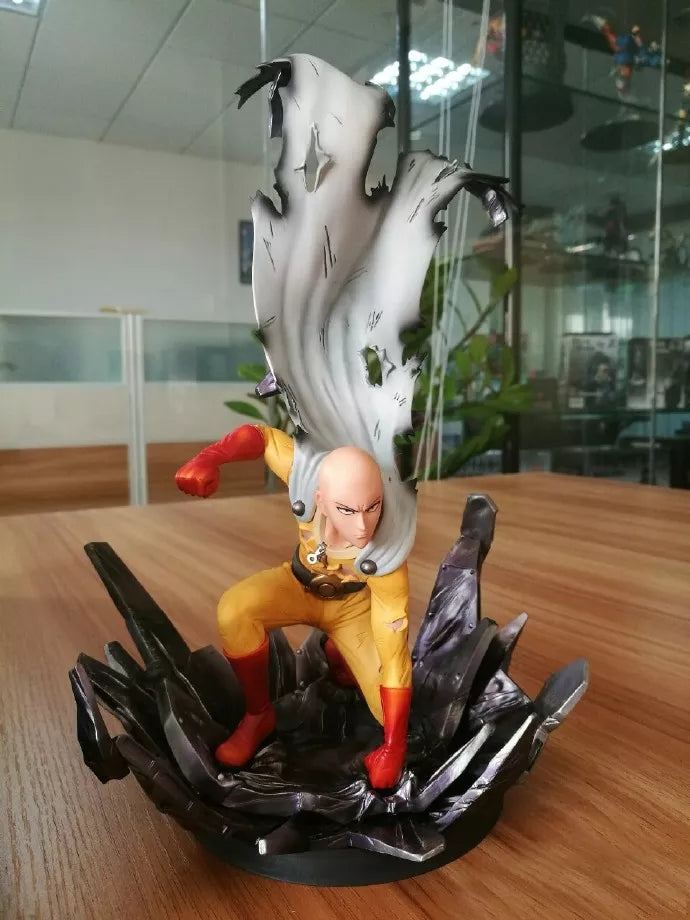 One punch man figurine saitama 24cm stauette decoration collection manga