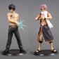 Figurines fairy tail lot de 4 pieces statuette collection manga 15 cm