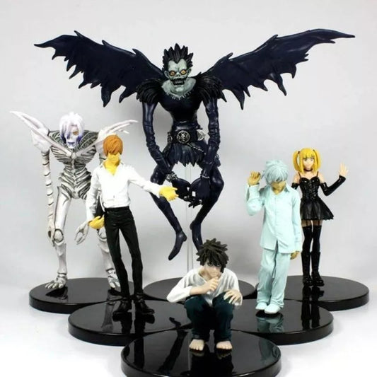 Death note lot de 6 figurines  ryuk light L statuette  decoration collection manga