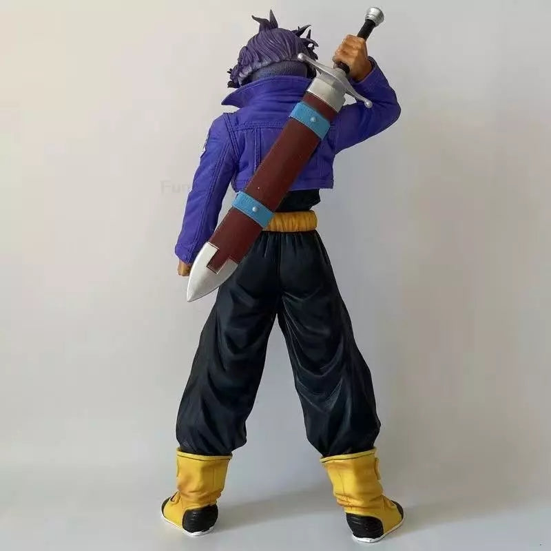 Dragon Ball Z figurine trunk geant 45cm jouet collection manga 2 tête changeable