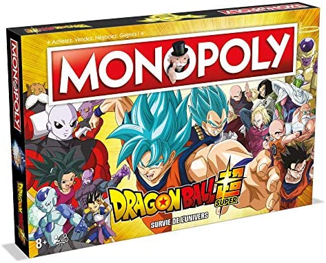 Monopoly dragon ball super jeux de société special manga version francaise