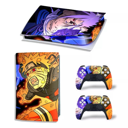 Skin naruto pour playstation 5 autocollant vinyle pour manette et console