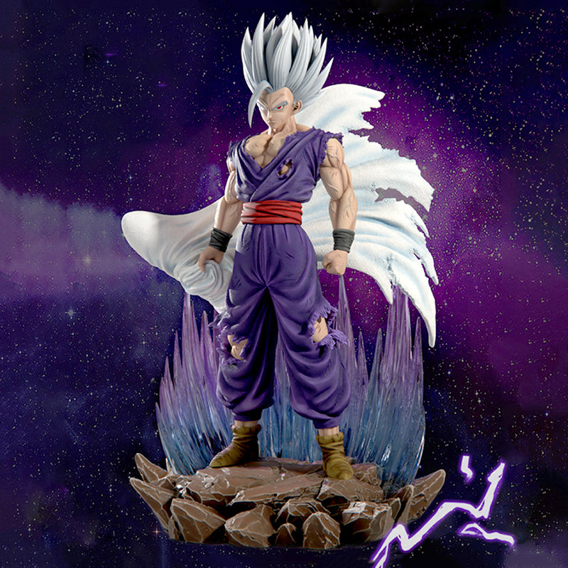 Figurine dragon ball son gohan beast 35 cm nouvelle transformation