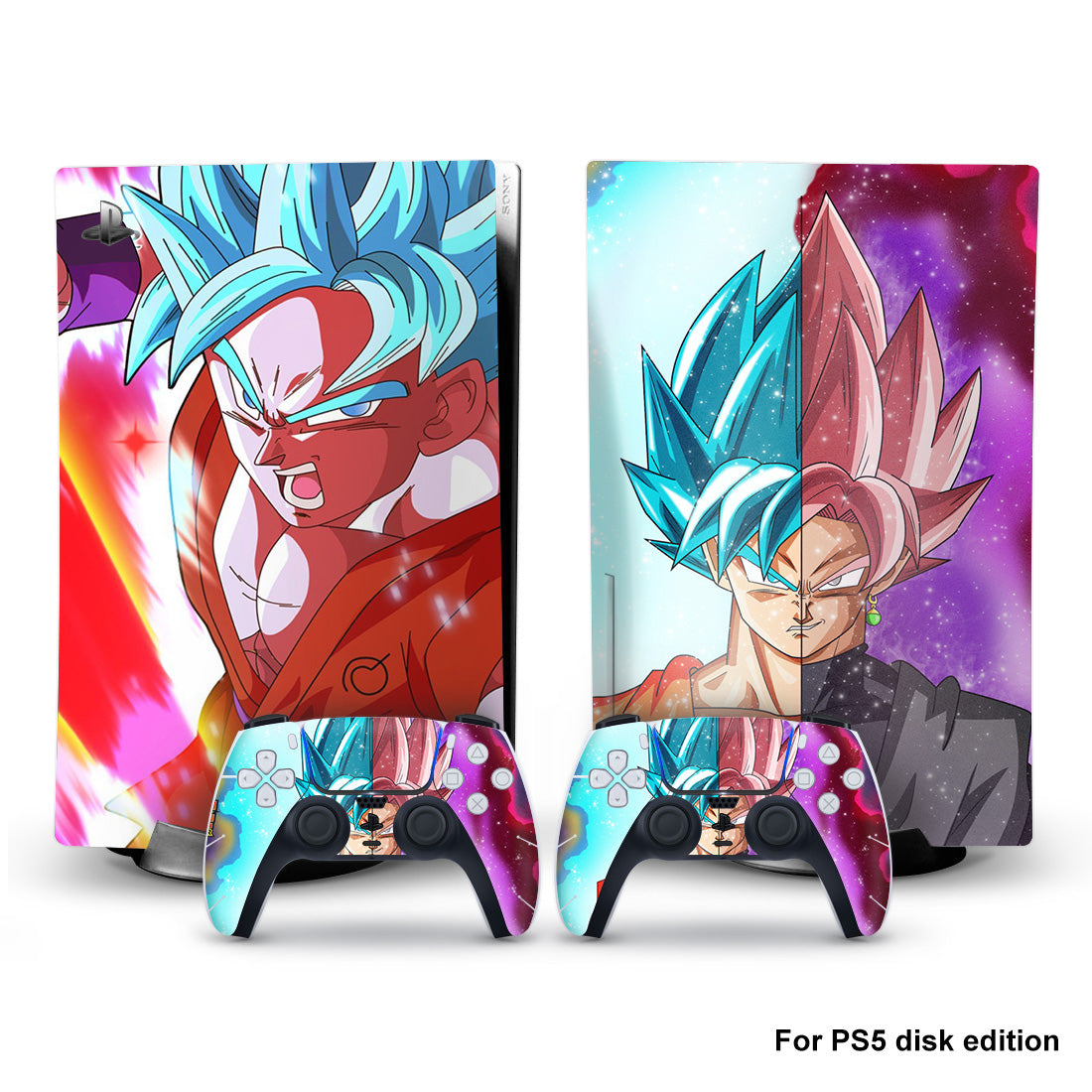 Skin dragon ball Ps5 autocollant vinyle pour manette et console playstation 5