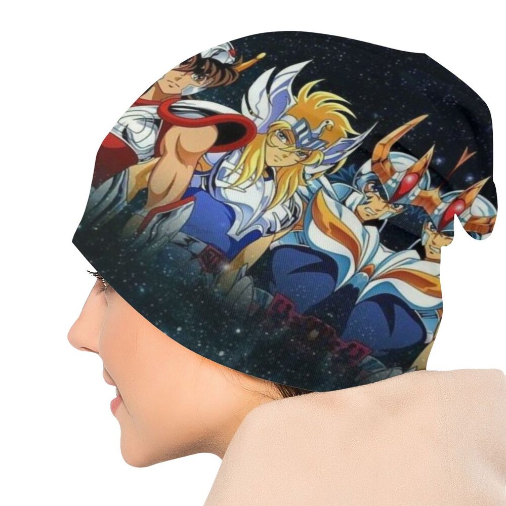 Bonnet saint seiya chaud equipement hiver les chevaliers du zodiaque