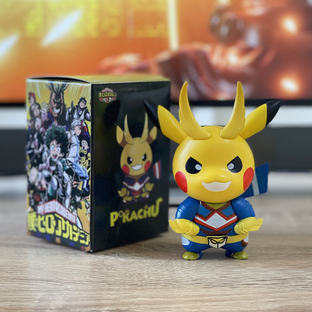 Pokemon figurine pikachu my hero academia deku all might ou bakugo