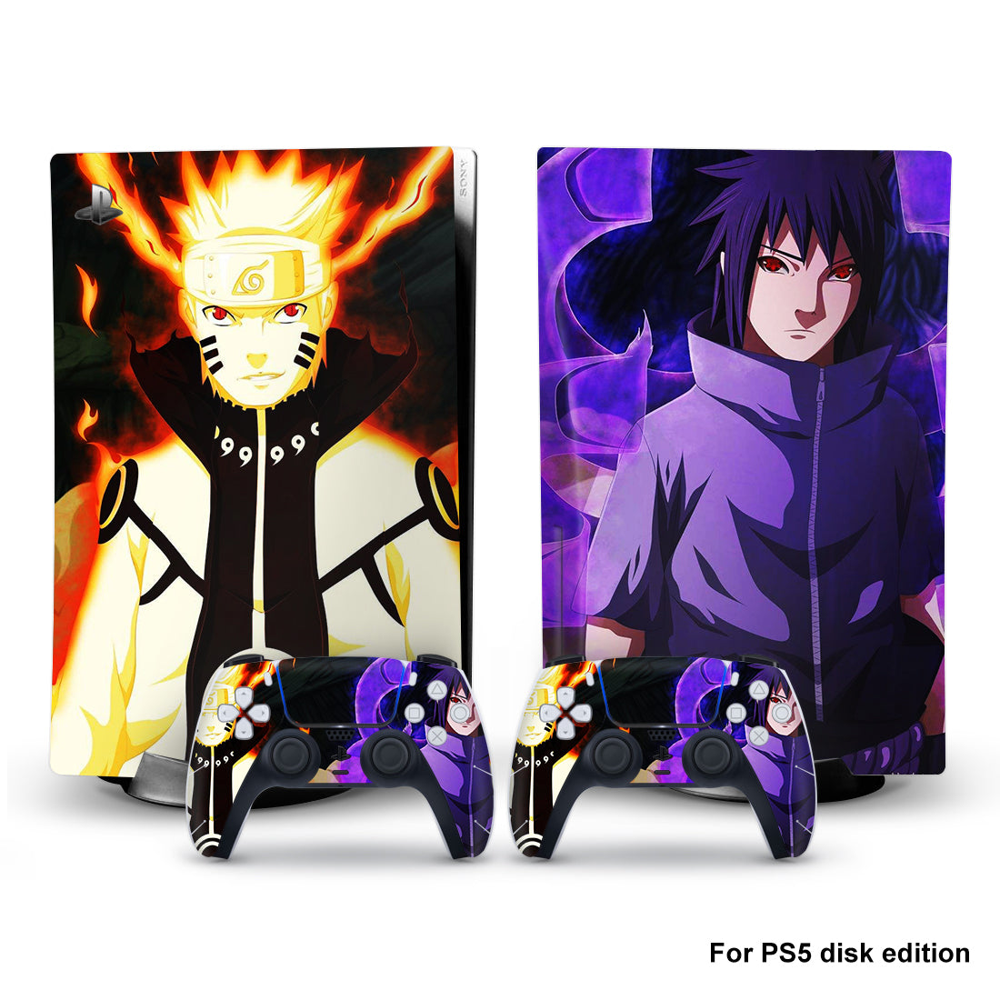 Skin naruto pour playstation 5 autocollant vinyle pour manette et console