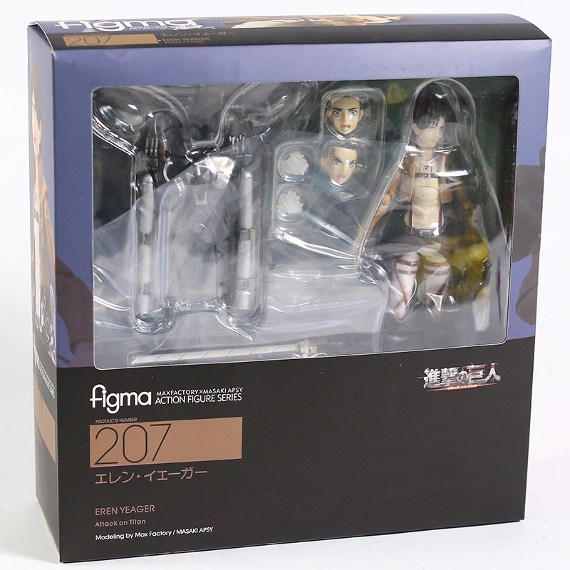 Figurine eren l'attaque des titans statuette collection manga shingeki no kyojin