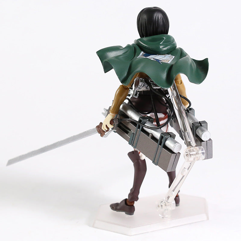 Figurine mikasa l'attaque des titans statuette collection manga shingeki no kyojin