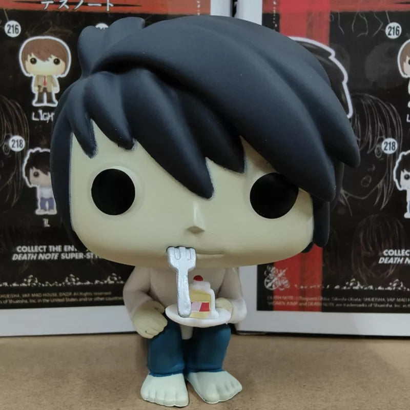 Funko pop ryuk pop animation death note 217 ou L avec cake 219