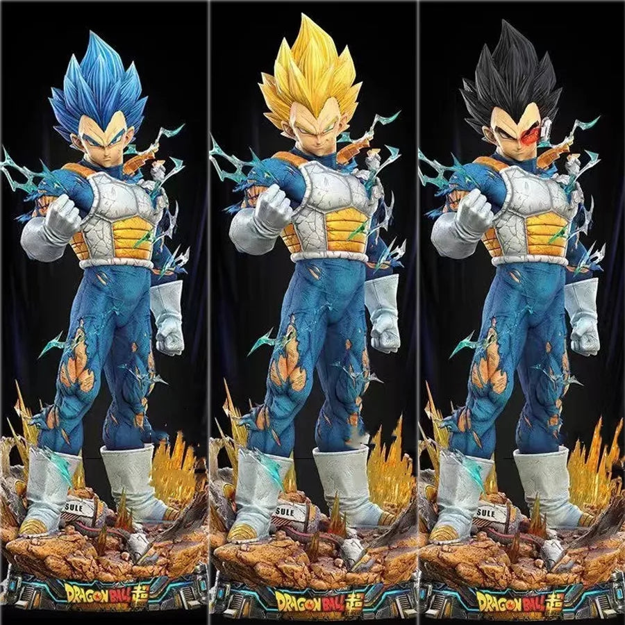 Figurine dragon ball statuette de luxe vegeta 55cm