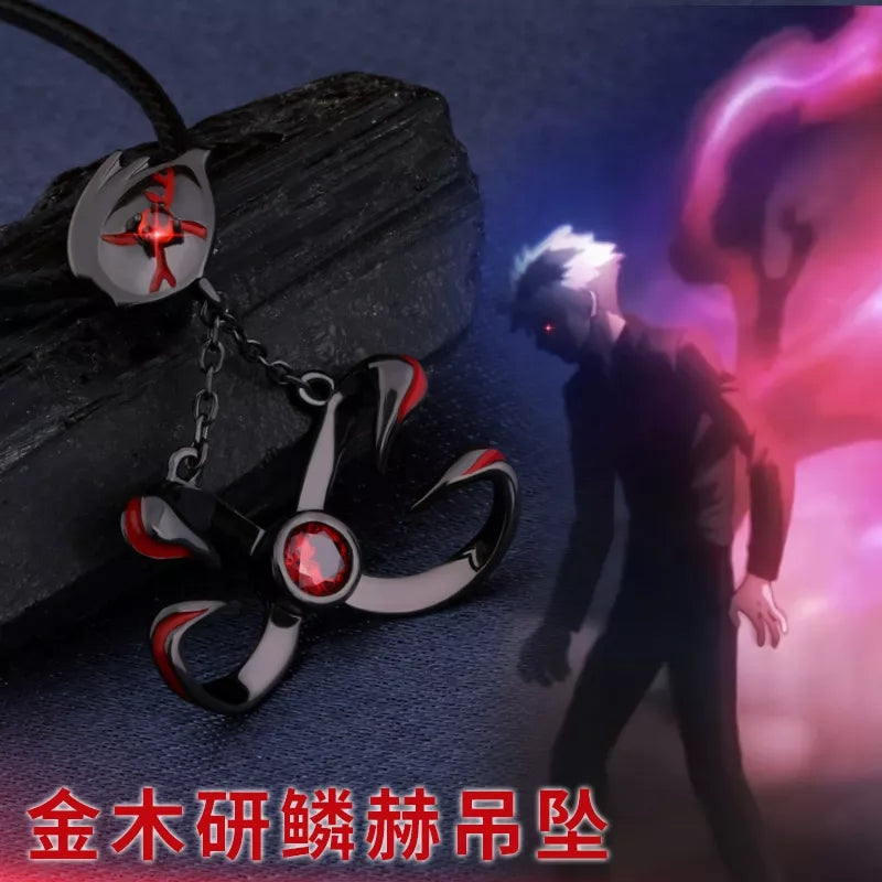 Tokyo ghoul collier ras du cou  pendentif ken kaneki cosplay manga