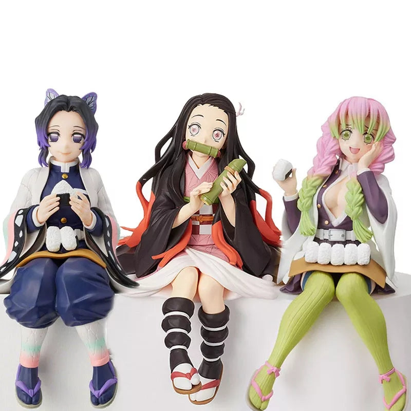 Figurine demon slayer assis statuette decoration collection manga